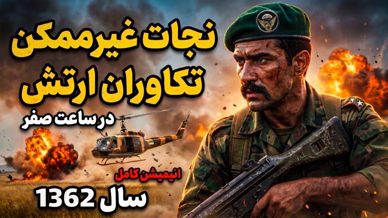 انیمیشن نجات غیرممکن: کماندوهای ایرانی زیر آتش ساعت صفر